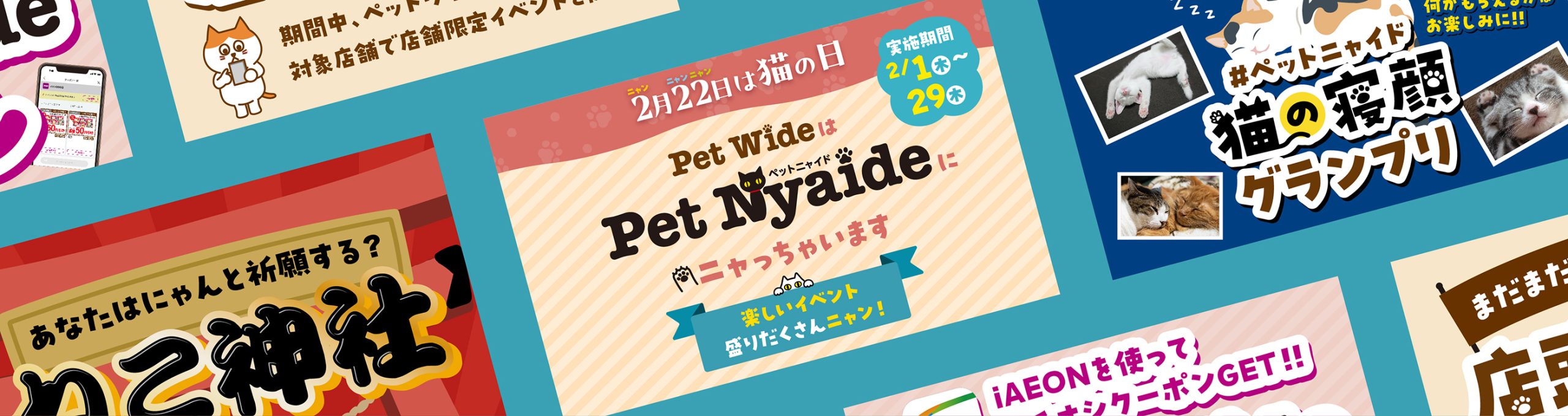 ホームワイド　猫の日フェア