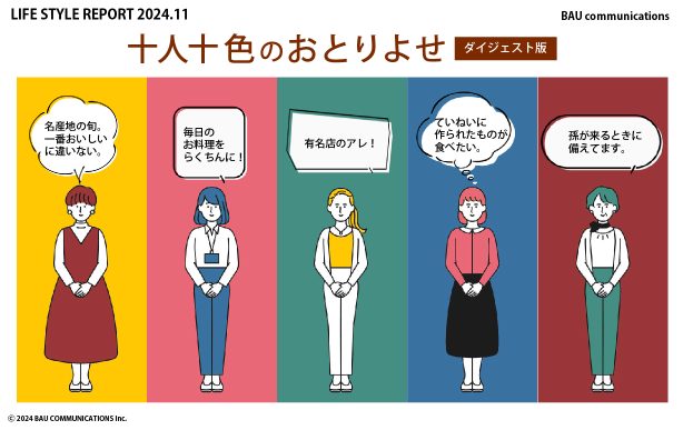 十人十色のおとりよせ